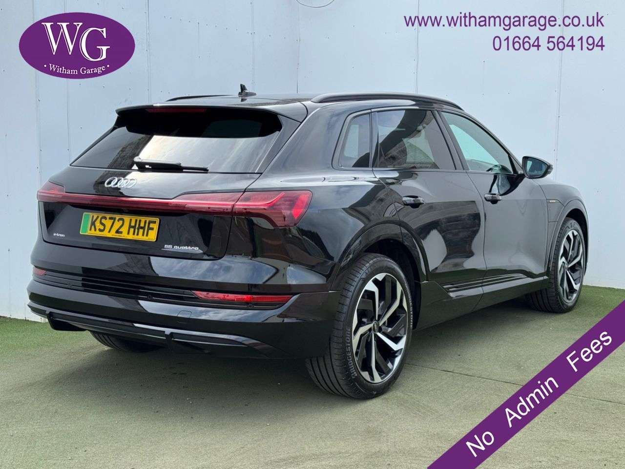 A 2022 AUDI E-TRON 55 Black Edition SUV 5dr Electric Auto quattro 95kWh (11kW Charger) (408 ps A 2022 AUDI E-TRON 55 Black Edition SUV 5dr Electric Auto quattro 95kWh (11kW Charger) (408 ps
