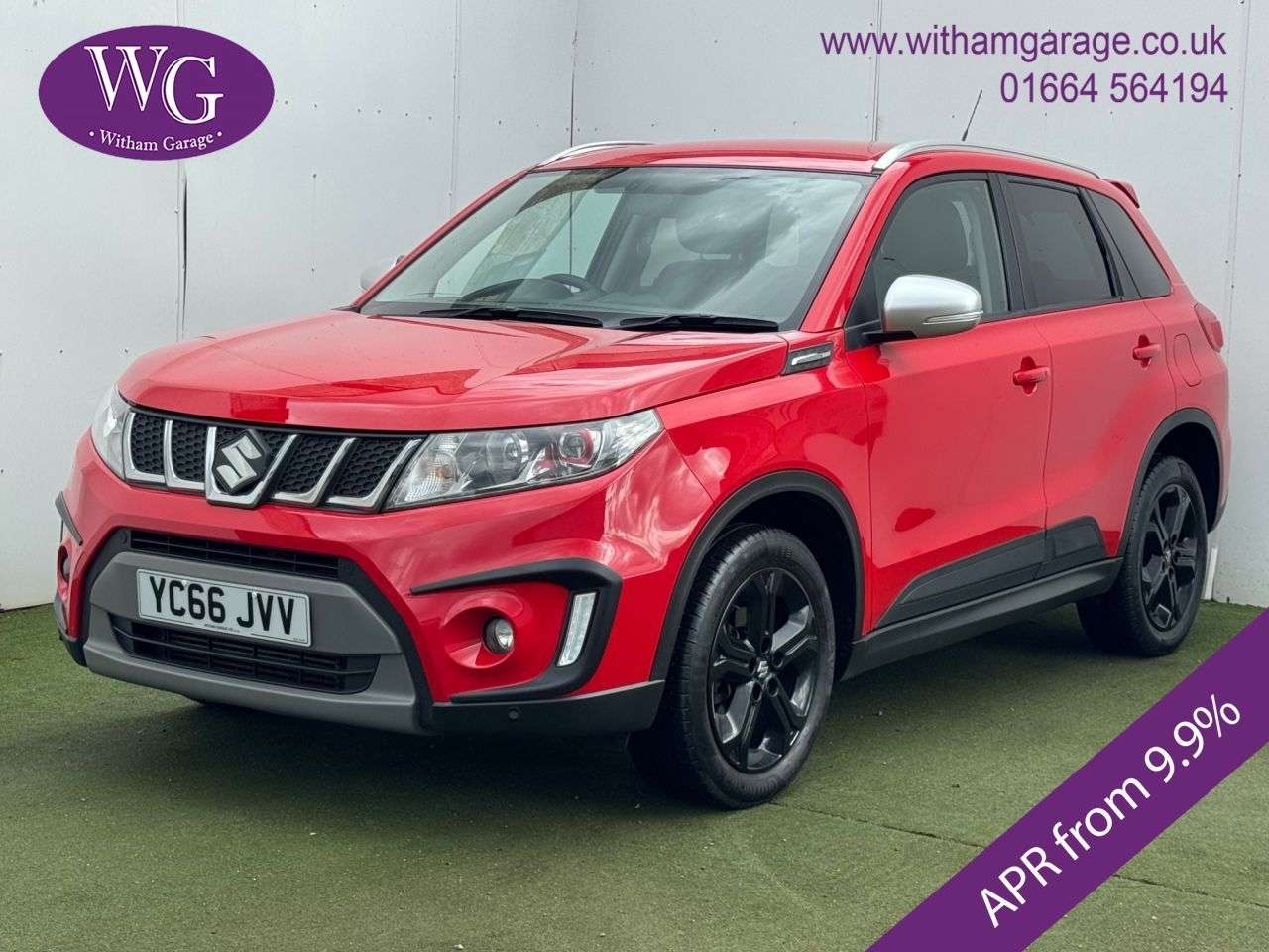 A 2016 SUZUKI VITARA 1.4 Boosterjet S SUV 5dr Petrol Auto ALLGRIP Euro 6 (s/s) (140 ps) A 2016 SUZUKI VITARA 1.4 Boosterjet S SUV 5dr Petrol Auto ALLGRIP Euro 6 (s/s) (140 ps)