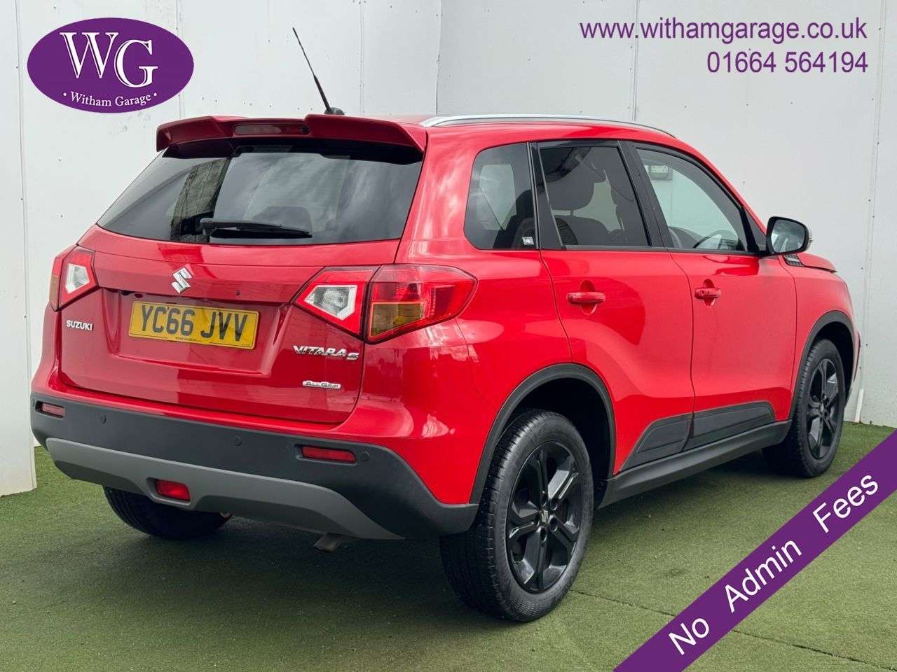 A 2016 SUZUKI VITARA 1.4 Boosterjet S SUV 5dr Petrol Auto ALLGRIP Euro 6 (s/s) (140 ps) A 2016 SUZUKI VITARA 1.4 Boosterjet S SUV 5dr Petrol Auto ALLGRIP Euro 6 (s/s) (140 ps)