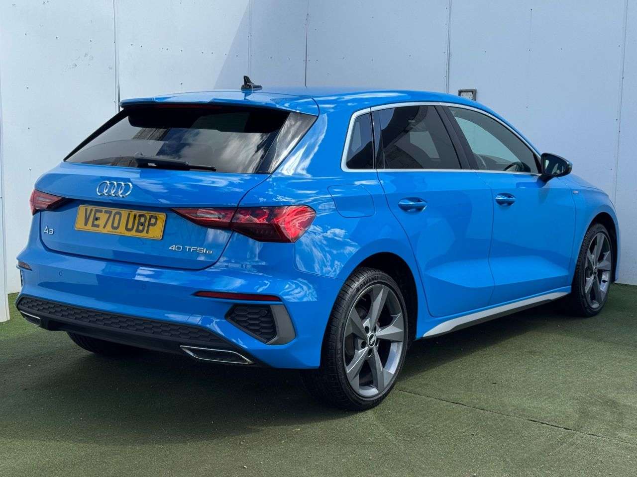 A 2021 AUDI A3 1.4 TFSIe 40 S line Sportback 5dr Petrol Plug-in Hybrid S Tronic Euro 6 (s/ A 2021 AUDI A3 1.4 TFSIe 40 S line Sportback 5dr Petrol Plug-in Hybrid S Tronic Euro 6 (s/