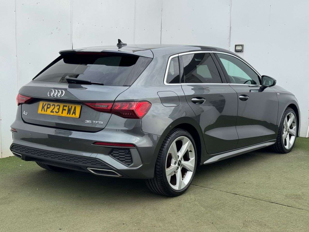 A 2023 AUDI A3 1.5 TFSI 35 S line Sportback 5dr Petrol S Tronic Euro 6 (s/s) (150 ps) A 2023 AUDI A3 1.5 TFSI 35 S line Sportback 5dr Petrol S Tronic Euro 6 (s/s) (150 ps)