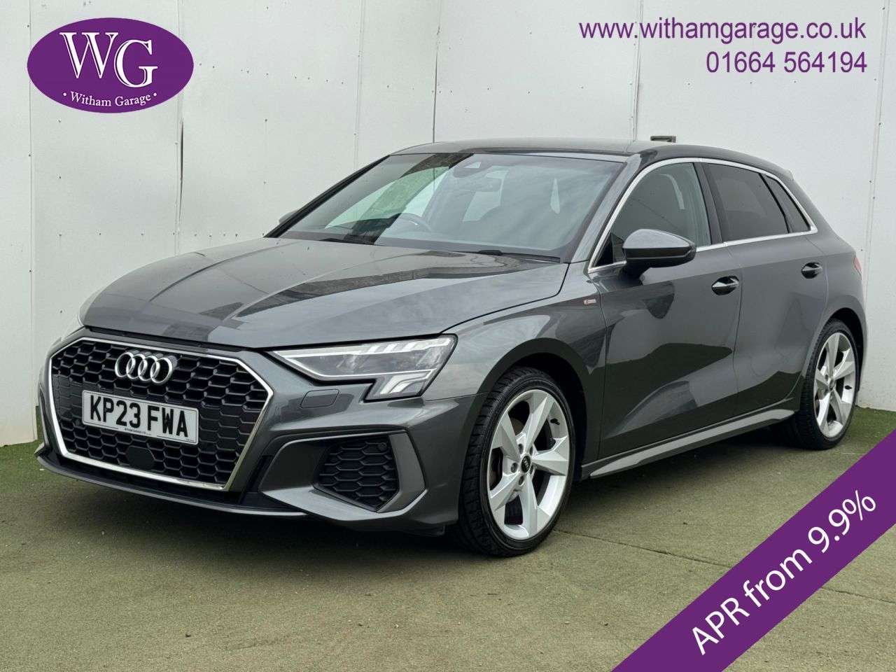 A 2023 AUDI A3 1.5 TFSI 35 S line Sportback 5dr Petrol S Tronic Euro 6 (s/s) (150 ps) A 2023 AUDI A3 1.5 TFSI 35 S line Sportback 5dr Petrol S Tronic Euro 6 (s/s) (150 ps)