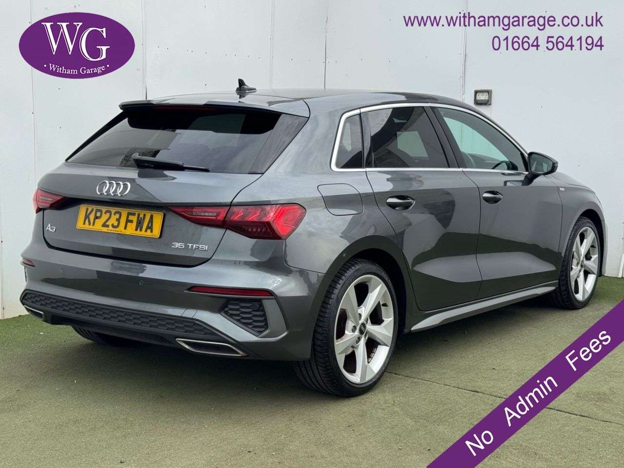 A 2023 AUDI A3 1.5 TFSI 35 S line Sportback 5dr Petrol S Tronic Euro 6 (s/s) (150 ps) A 2023 AUDI A3 1.5 TFSI 35 S line Sportback 5dr Petrol S Tronic Euro 6 (s/s) (150 ps)