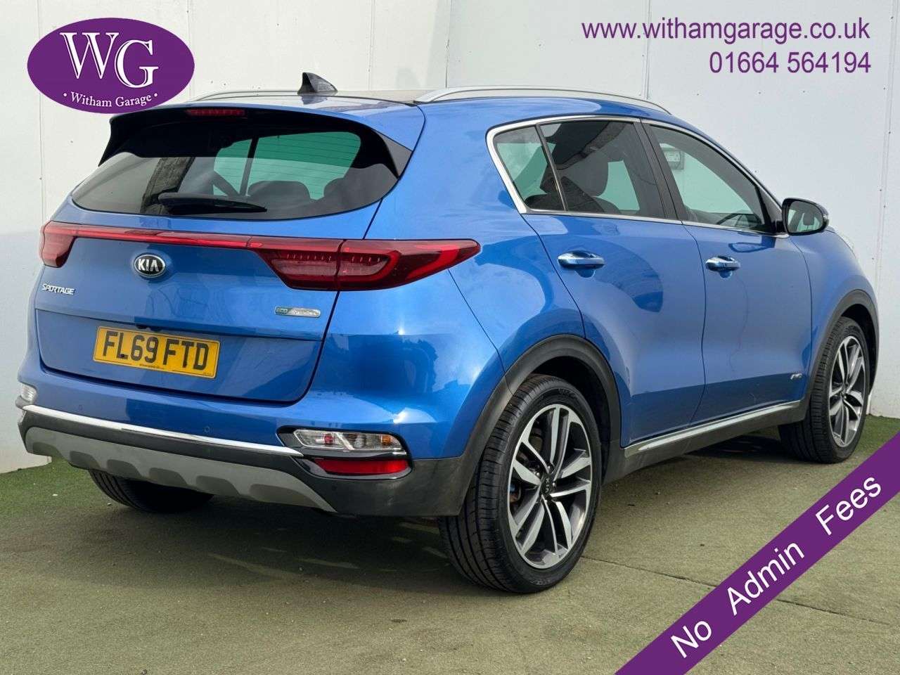 A 2019 KIA SPORTAGE 1.6 CRDi EcoDynamics+ 4 SUV 5dr Diesel Hybrid DCT AWD Euro 6 (s/s) (134 bhp A 2019 KIA SPORTAGE 1.6 CRDi EcoDynamics+ 4 SUV 5dr Diesel Hybrid DCT AWD Euro 6 (s/s) (134 bhp