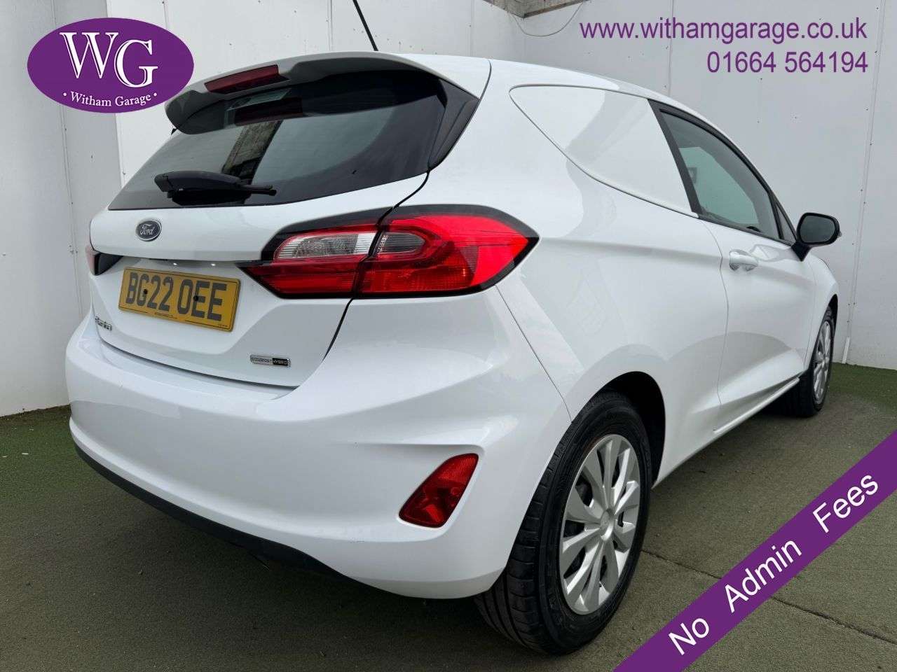 A 2022 FORD FIESTA VAN 1.0T EcoBoost MHEV Trend Car Derived Van 3dr Petrol Manual Euro 6 (s/s) (12 A 2022 FORD FIESTA VAN 1.0T EcoBoost MHEV Trend Car Derived Van 3dr Petrol Manual Euro 6 (s/s) (12
