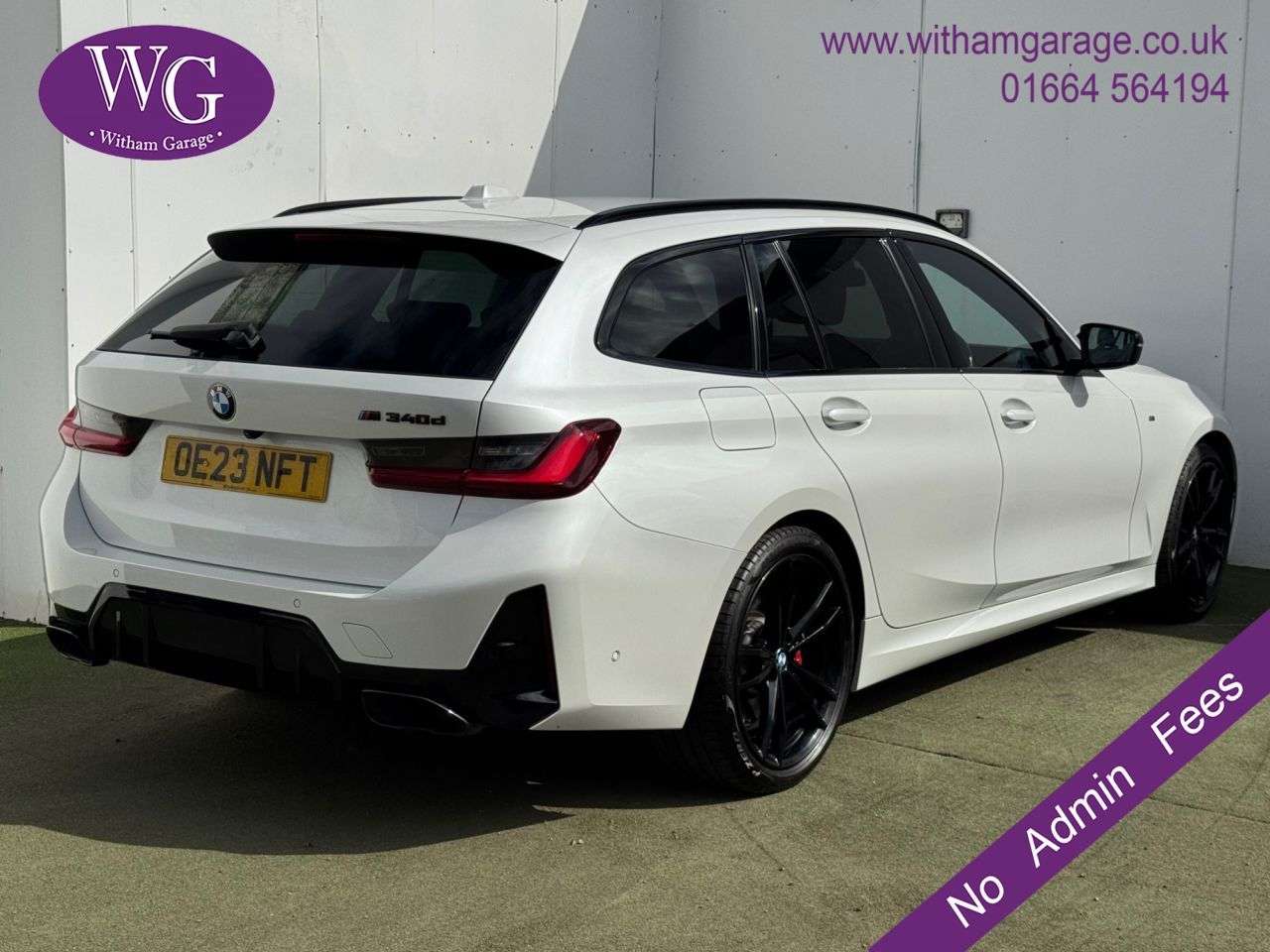 A 2023 BMW 3 SERIES 3.0 M340d MHT Touring 5dr Diesel Hybrid Auto xDrive Euro 6 (s/s) (340 ps) A 2023 BMW 3 SERIES 3.0 M340d MHT Touring 5dr Diesel Hybrid Auto xDrive Euro 6 (s/s) (340 ps)