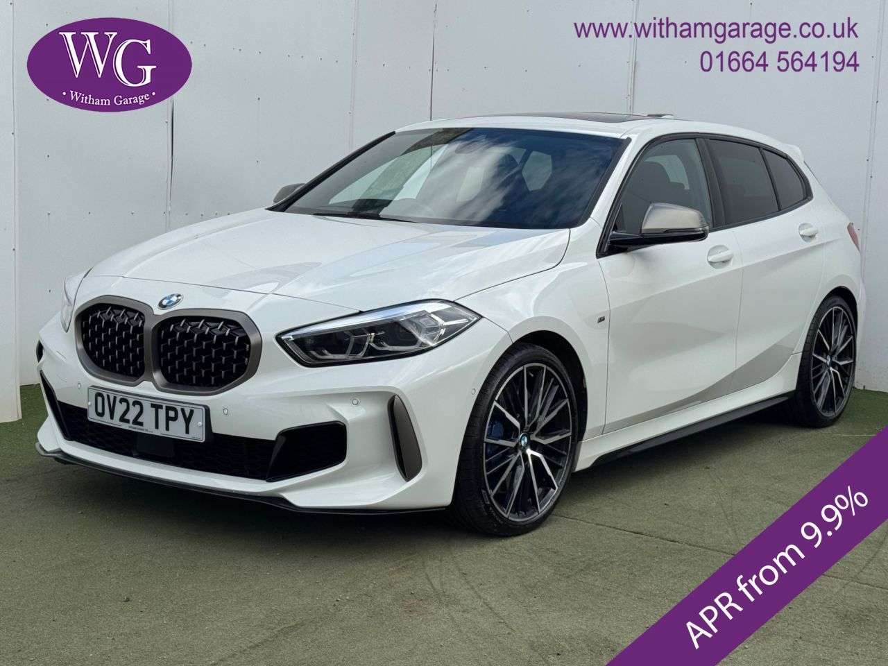 A 2022 BMW 1 SERIES 2.0 M135i Hatchback 5dr Petrol Auto xDrive Euro 6 (s/s) (306 ps) A 2022 BMW 1 SERIES 2.0 M135i Hatchback 5dr Petrol Auto xDrive Euro 6 (s/s) (306 ps)