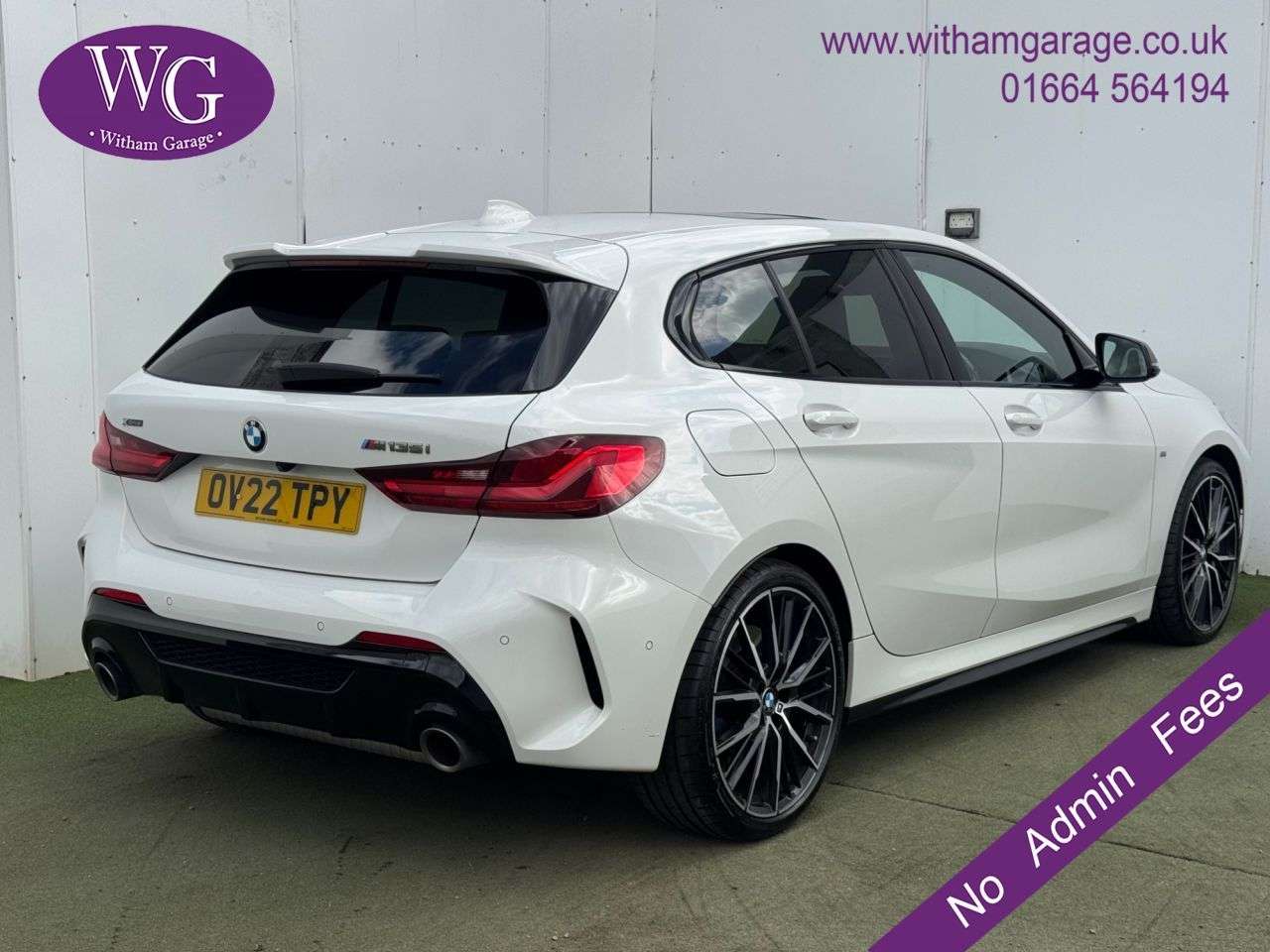 A 2022 BMW 1 SERIES 2.0 M135i Hatchback 5dr Petrol Auto xDrive Euro 6 (s/s) (306 ps) A 2022 BMW 1 SERIES 2.0 M135i Hatchback 5dr Petrol Auto xDrive Euro 6 (s/s) (306 ps)