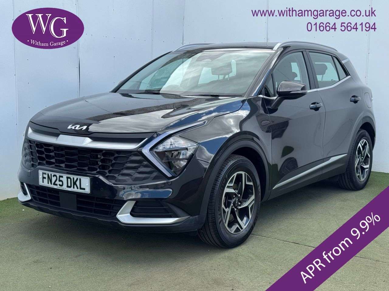 A 2025 KIA SPORTAGE 1.6 T-GDi MHEV 2 SUV 5dr Petrol Hybrid Manual Euro 6 (s/s) (157 bhp) A 2025 KIA SPORTAGE 1.6 T-GDi MHEV 2 SUV 5dr Petrol Hybrid Manual Euro 6 (s/s) (157 bhp)