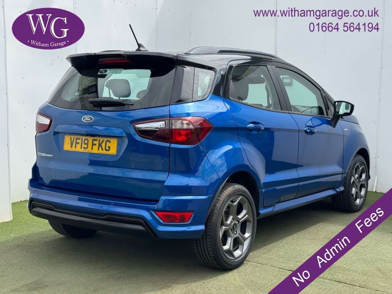 A 2019 FORD ECOSPORT 1.0T EcoBoost GPF ST-Line SUV 5dr Petrol Auto Euro 6 (s/s) (125 ps) A 2019 FORD ECOSPORT 1.0T EcoBoost GPF ST-Line SUV 5dr Petrol Auto Euro 6 (s/s) (125 ps)