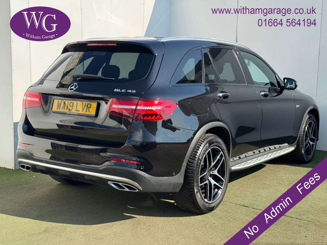 A 2019 MERCEDES-BENZ GLC 3.0 GLC43 V6 AMG (Premium) SUV 5dr Petrol G-Tronic+ 4MATIC Euro 6 (s/s) (36 A 2019 MERCEDES-BENZ GLC 3.0 GLC43 V6 AMG (Premium) SUV 5dr Petrol G-Tronic+ 4MATIC Euro 6 (s/s) (36
