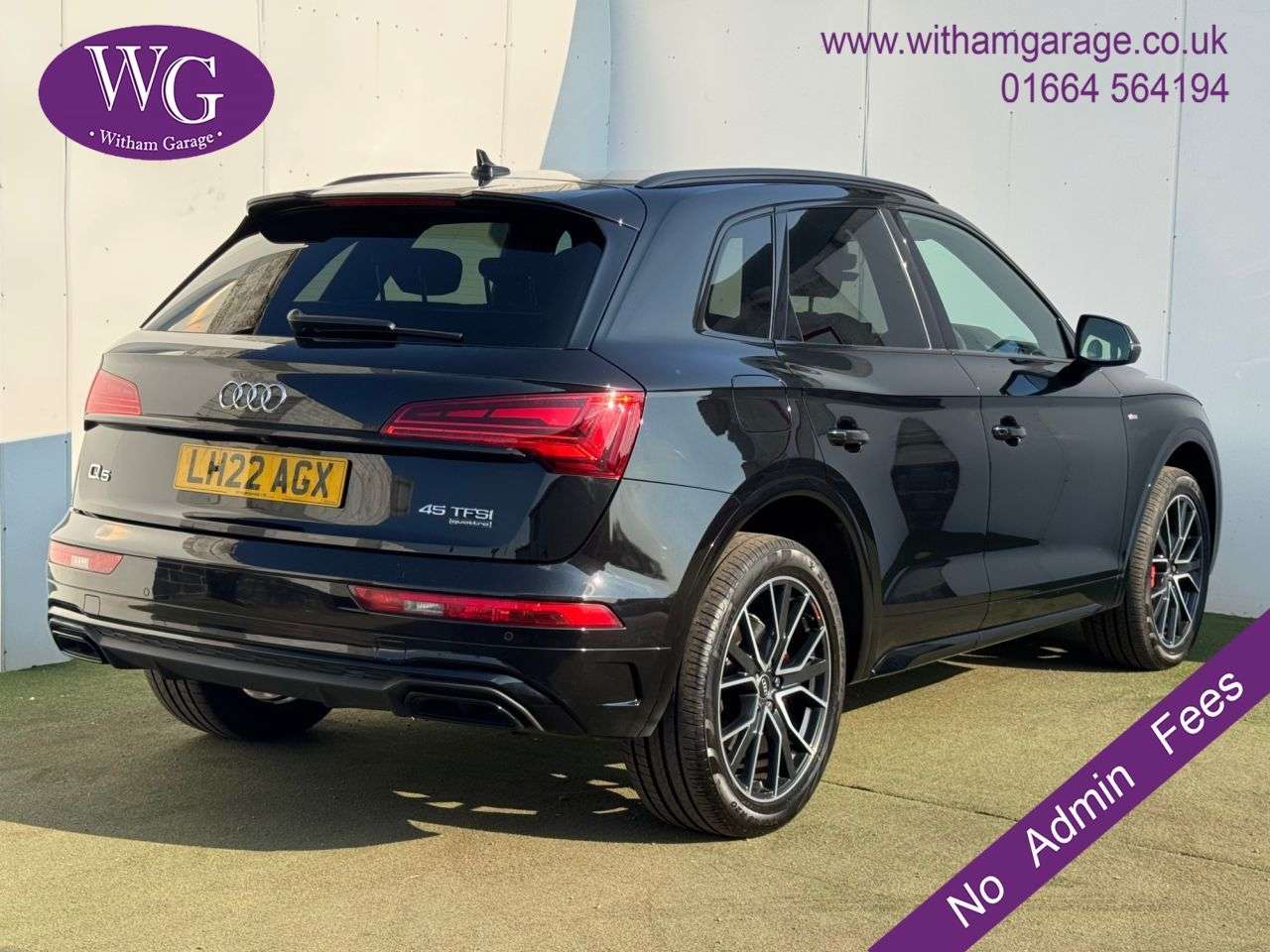 A 2022 AUDI Q5 2.0 TFSI 45 Edition 1 SUV 5dr Petrol S Tronic quattro Euro 6 (s/s) (265 ps) A 2022 AUDI Q5 2.0 TFSI 45 Edition 1 SUV 5dr Petrol S Tronic quattro Euro 6 (s/s) (265 ps)