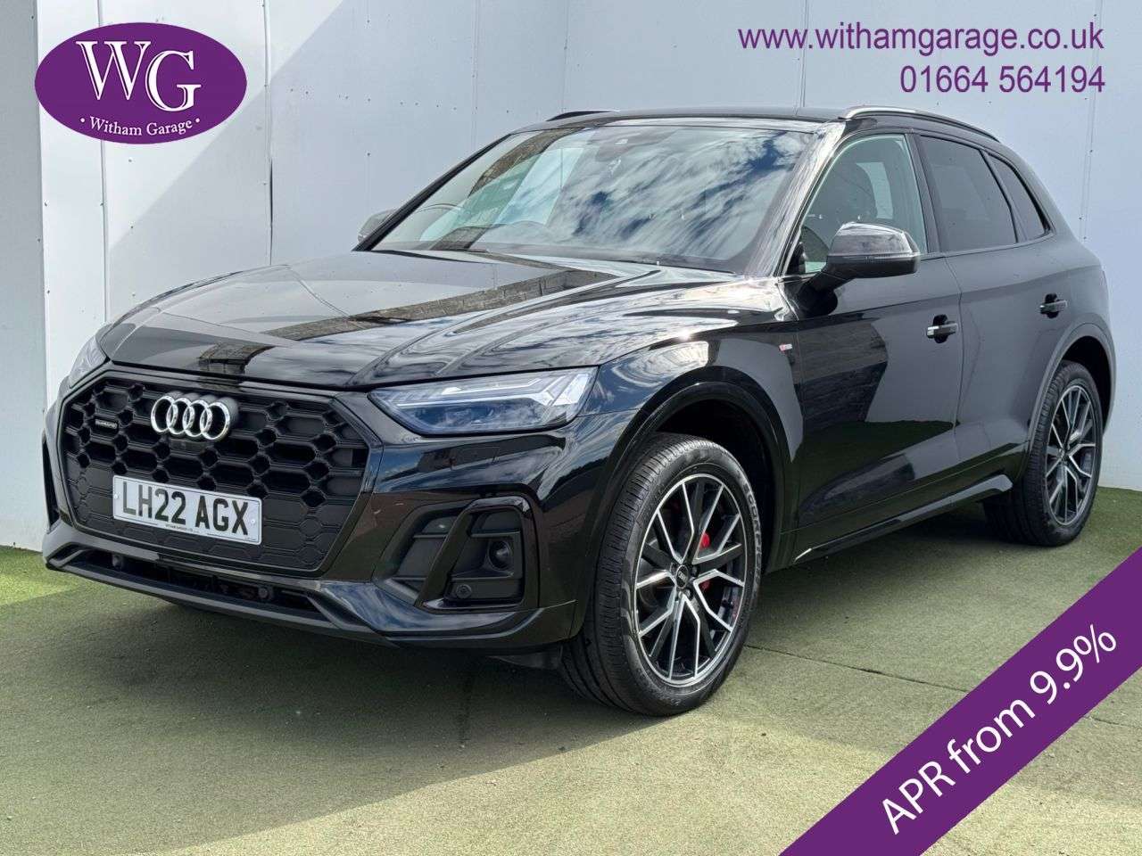 A 2022 AUDI Q5 2.0 TFSI 45 Edition 1 SUV 5dr Petrol S Tronic quattro Euro 6 (s/s) (265 ps) A 2022 AUDI Q5 2.0 TFSI 45 Edition 1 SUV 5dr Petrol S Tronic quattro Euro 6 (s/s) (265 ps)