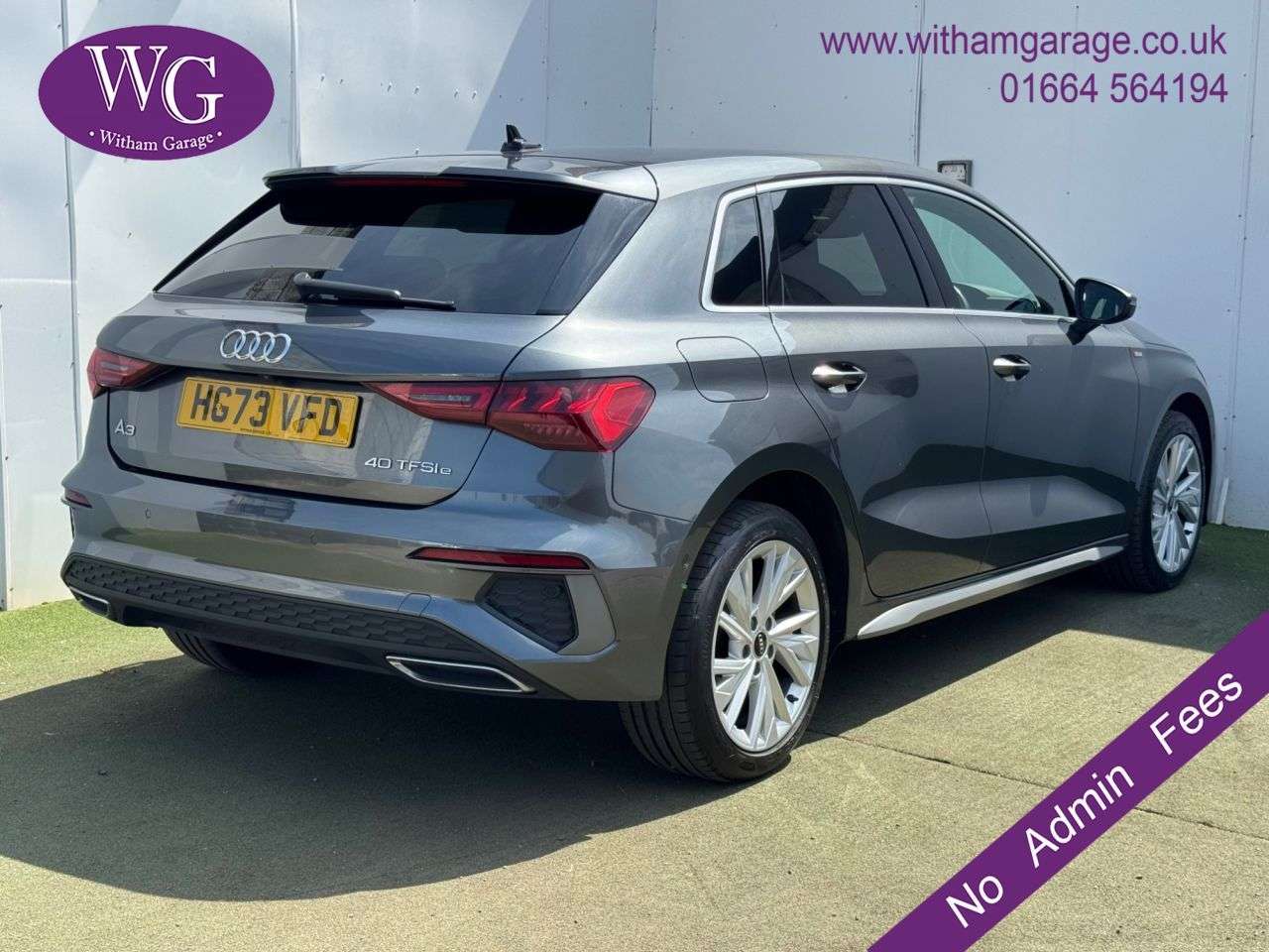 A 2023 AUDI A3 1.4 TFSIe 40 S line Sportback 5dr Petrol Plug-in Hybrid S Tronic Euro 6 (s/ A 2023 AUDI A3 1.4 TFSIe 40 S line Sportback 5dr Petrol Plug-in Hybrid S Tronic Euro 6 (s/
