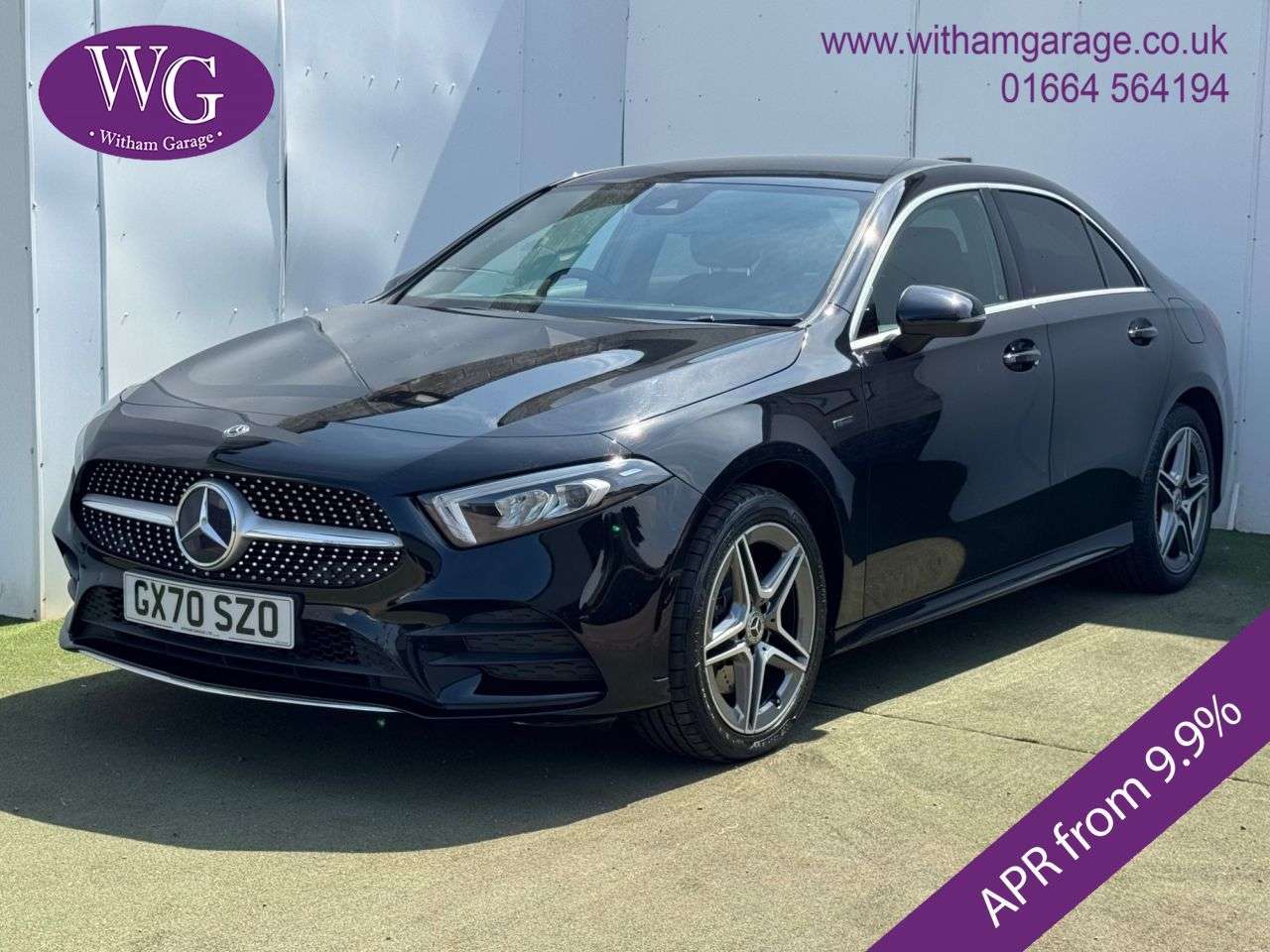 A 2020 MERCEDES-BENZ A CLASS 1.3 A250e 15.6kWh AMG Line Saloon 4dr Petrol Plug-in Hybrid 8G-DCT Euro 6 ( A 2020 MERCEDES-BENZ A CLASS 1.3 A250e 15.6kWh AMG Line Saloon 4dr Petrol Plug-in Hybrid 8G-DCT Euro 6 (