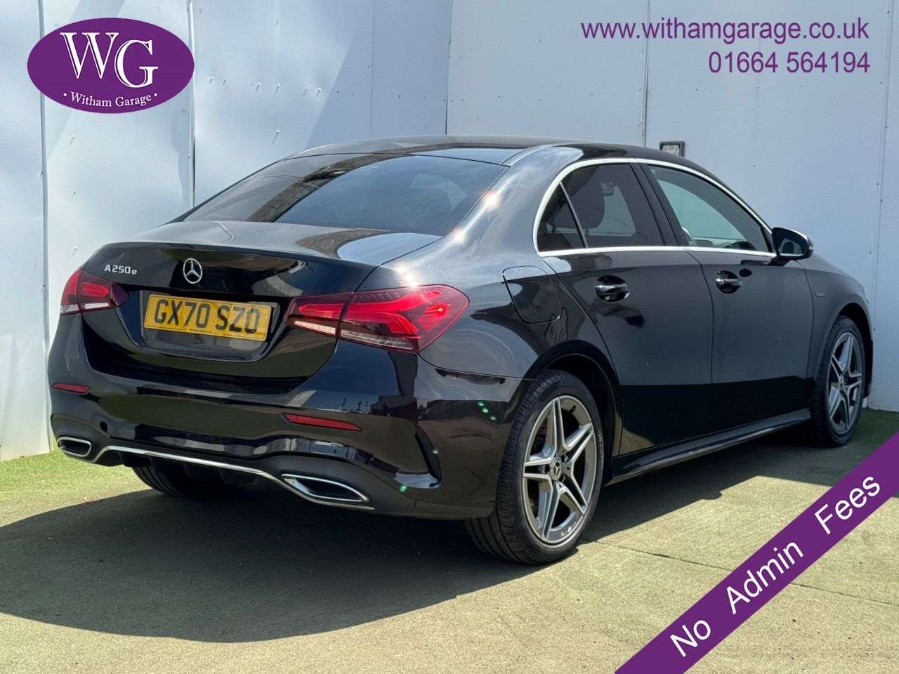 A 2020 MERCEDES-BENZ A CLASS 1.3 A250e 15.6kWh AMG Line Saloon 4dr Petrol Plug-in Hybrid 8G-DCT Euro 6 ( A 2020 MERCEDES-BENZ A CLASS 1.3 A250e 15.6kWh AMG Line Saloon 4dr Petrol Plug-in Hybrid 8G-DCT Euro 6 (