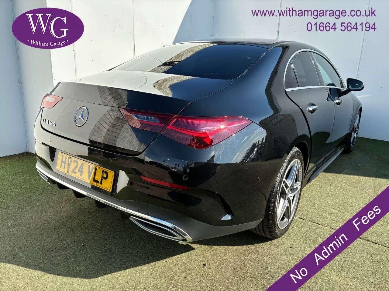A 2024 MERCEDES-BENZ CLA 1.3 CLA180h MHEV AMG Line (Executive) Coupe 4dr Petrol Hybrid 7G-DCT Euro 6 A 2024 MERCEDES-BENZ CLA 1.3 CLA180h MHEV AMG Line (Executive) Coupe 4dr Petrol Hybrid 7G-DCT Euro 6