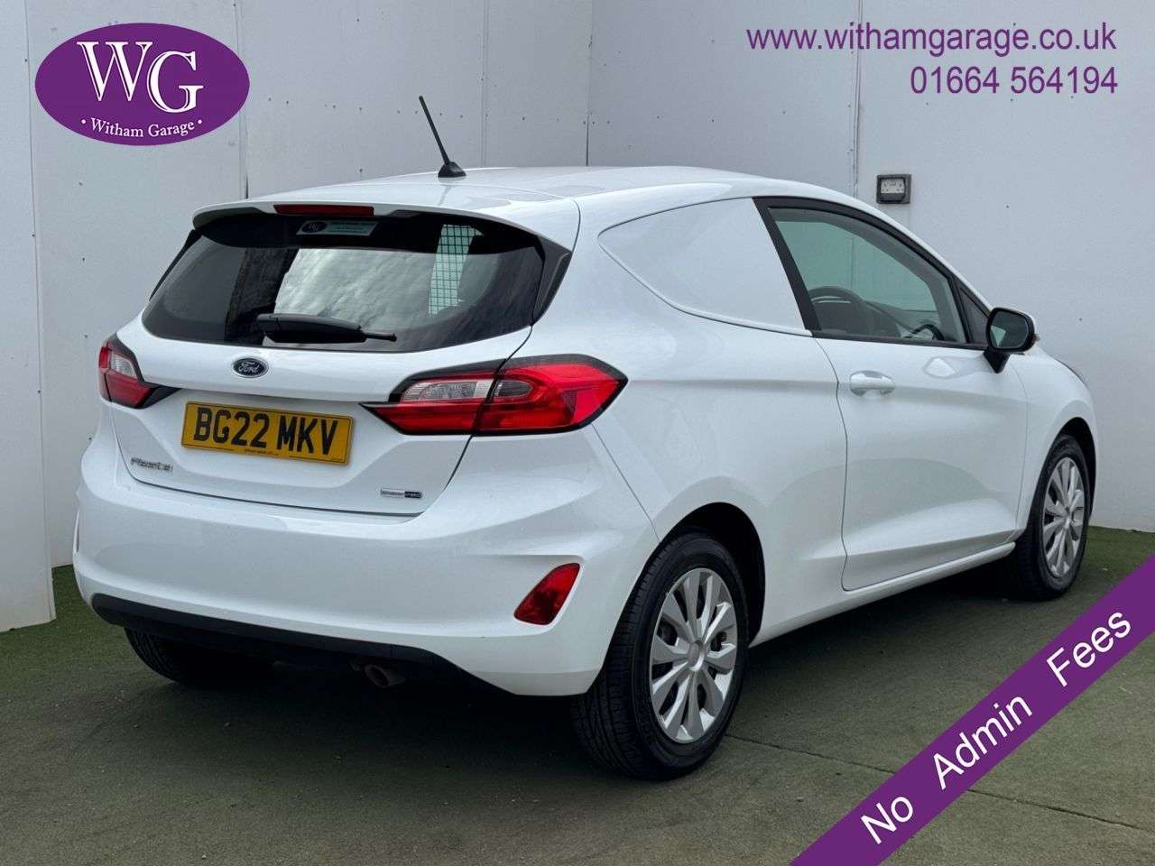 A 2022 FORD FIESTA VAN 1.0T EcoBoost MHEV Trend Car Derived Van 3dr Petrol Manual Euro 6 (s/s) (12 A 2022 FORD FIESTA VAN 1.0T EcoBoost MHEV Trend Car Derived Van 3dr Petrol Manual Euro 6 (s/s) (12