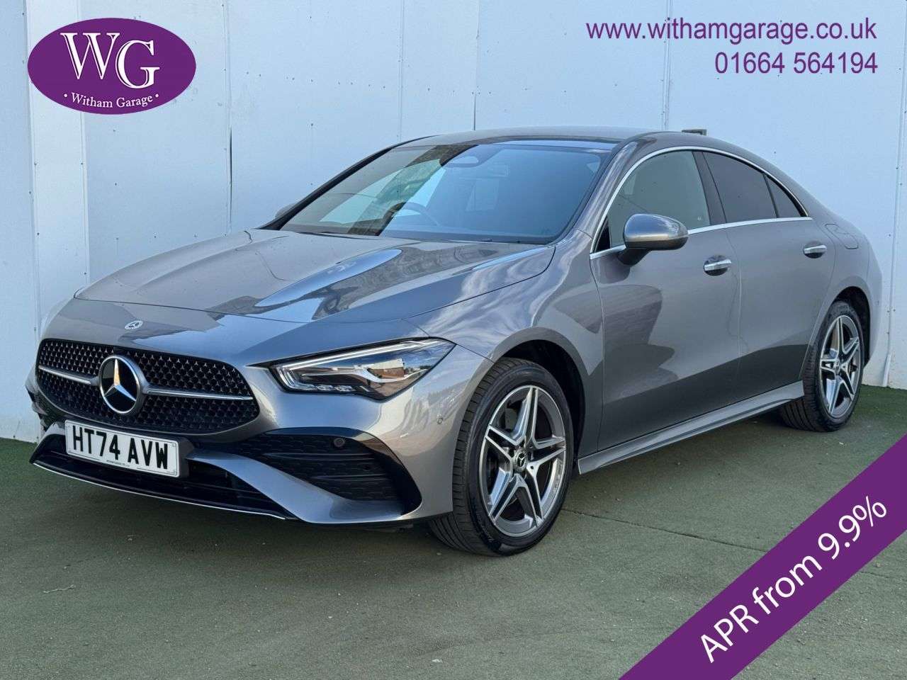 A 2024 MERCEDES-BENZ CLA 1.3 CLA250e 15.6kWh AMG Line (Executive) Coupe 4dr Petrol Plug-in Hybrid 8G A 2024 MERCEDES-BENZ CLA 1.3 CLA250e 15.6kWh AMG Line (Executive) Coupe 4dr Petrol Plug-in Hybrid 8G