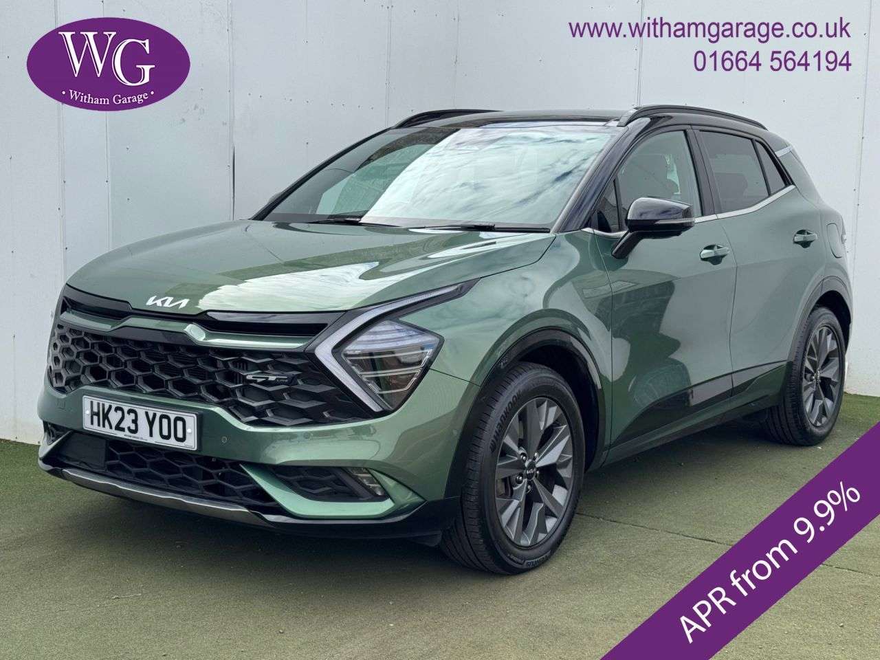 A 2023 KIA SPORTAGE 1.6 h T-GDi GT-Line S SUV 5dr Petrol Hybrid Auto Euro 6 (s/s) (226 bhp) Ful A 2023 KIA SPORTAGE 1.6 h T-GDi GT-Line S SUV 5dr Petrol Hybrid Auto Euro 6 (s/s) (226 bhp) Ful