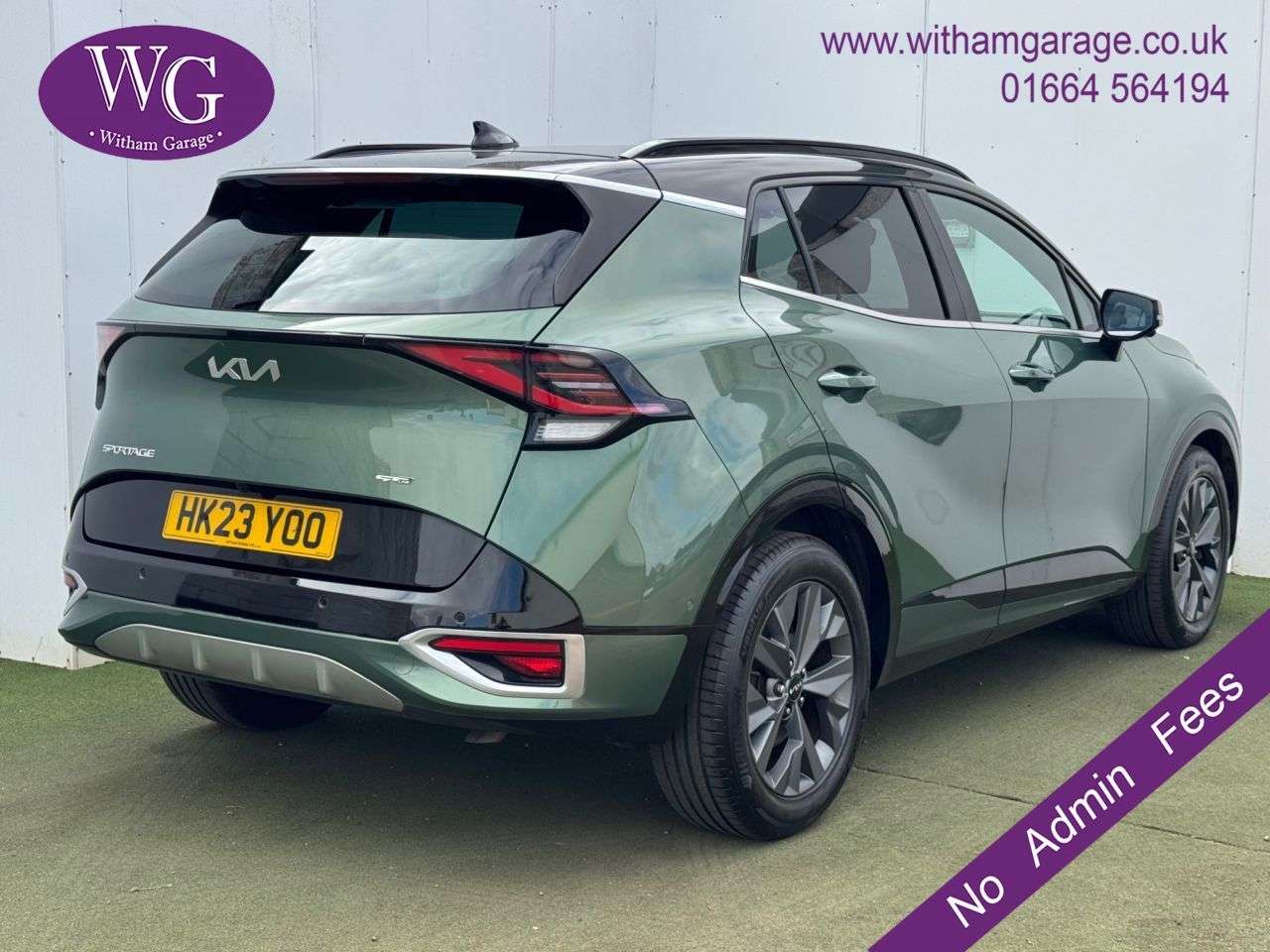 A 2023 KIA SPORTAGE 1.6 h T-GDi GT-Line S SUV 5dr Petrol Hybrid Auto Euro 6 (s/s) (226 bhp) Ful A 2023 KIA SPORTAGE 1.6 h T-GDi GT-Line S SUV 5dr Petrol Hybrid Auto Euro 6 (s/s) (226 bhp) Ful