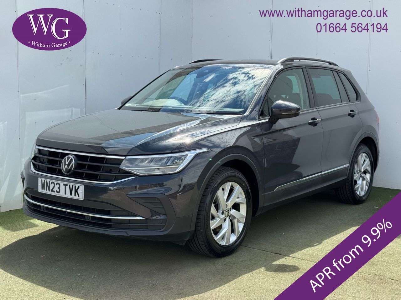 A 2023 VOLKSWAGEN TIGUAN 1.5 TSI Life SUV 5dr Petrol DSG Euro 6 (s/s) (150 ps) A 2023 VOLKSWAGEN TIGUAN 1.5 TSI Life SUV 5dr Petrol DSG Euro 6 (s/s) (150 ps)