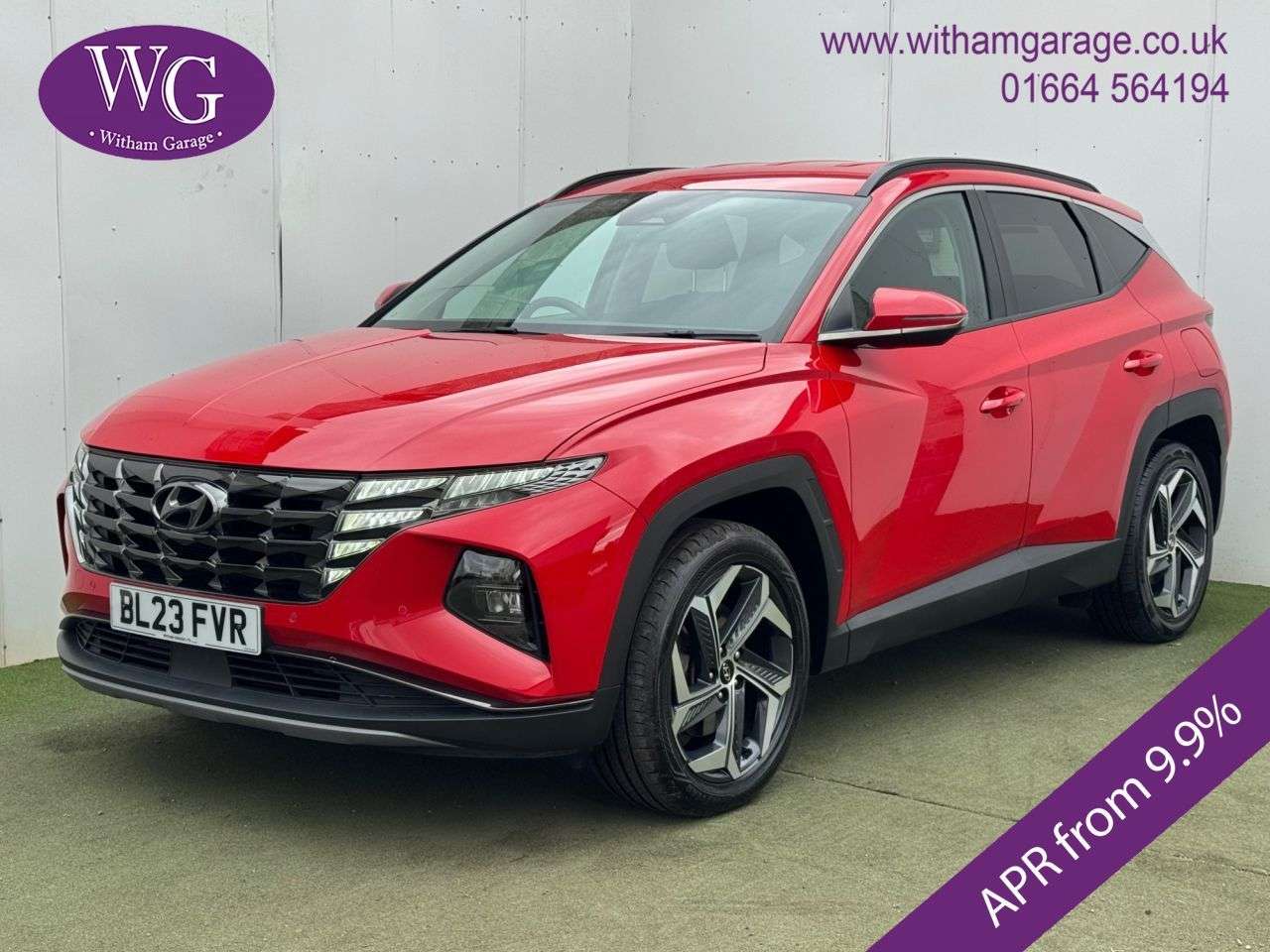A 2023 HYUNDAI TUCSON 1.6 T-GDi 13.8kWh Premium SUV 5dr Petrol Plug-in Hybrid Auto 4WD Euro 6 (s/ A 2023 HYUNDAI TUCSON 1.6 T-GDi 13.8kWh Premium SUV 5dr Petrol Plug-in Hybrid Auto 4WD Euro 6 (s/