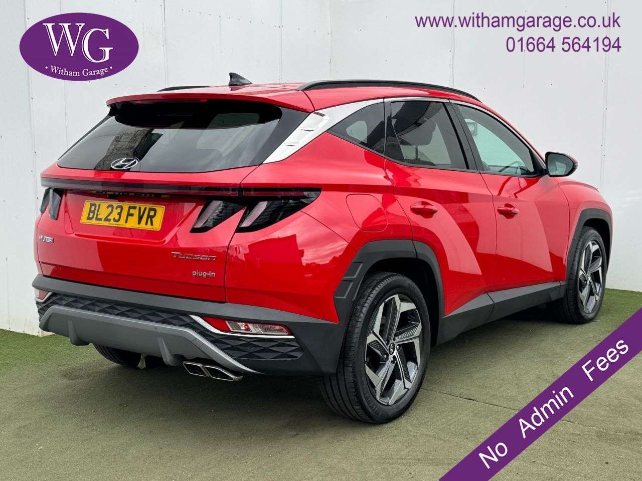 A 2023 HYUNDAI TUCSON 1.6 T-GDi 13.8kWh Premium SUV 5dr Petrol Plug-in Hybrid Auto 4WD Euro 6 (s/ A 2023 HYUNDAI TUCSON 1.6 T-GDi 13.8kWh Premium SUV 5dr Petrol Plug-in Hybrid Auto 4WD Euro 6 (s/