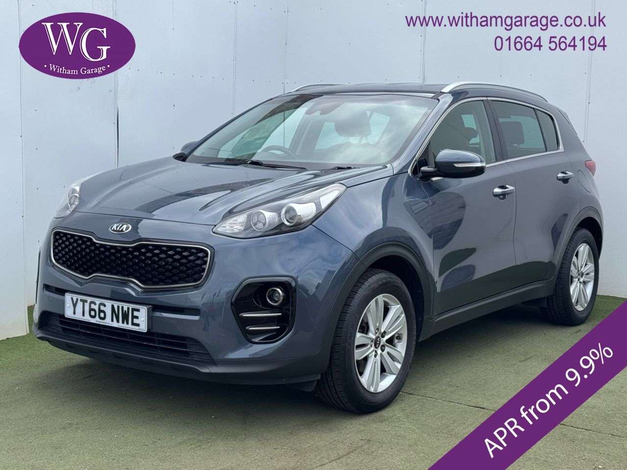 A 2016 KIA SPORTAGE 1.7 CRDi 2 SUV 5dr Diesel Manual Euro 6 (s/s) (114 bhp) A 2016 KIA SPORTAGE 1.7 CRDi 2 SUV 5dr Diesel Manual Euro 6 (s/s) (114 bhp)