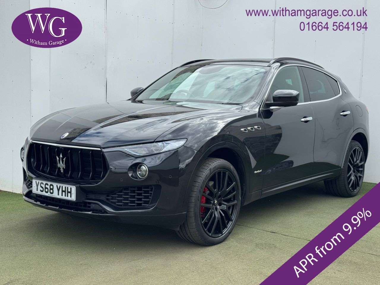 A 2018 MASERATI LEVANTE 3.0D V6 SUV 5dr Diesel ZF 4WD Euro 6 (s/s) (275 ps) Full Maserati History A 2018 MASERATI LEVANTE 3.0D V6 SUV 5dr Diesel ZF 4WD Euro 6 (s/s) (275 ps) Full Maserati History