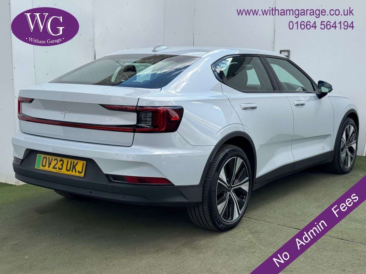 A 2023 POLESTAR POLESTAR 2 Single Motor 69kWh Standard Range Fastback 5dr Electric Auto FWD (231 ps) A 2023 POLESTAR POLESTAR 2 Single Motor 69kWh Standard Range Fastback 5dr Electric Auto FWD (231 ps)