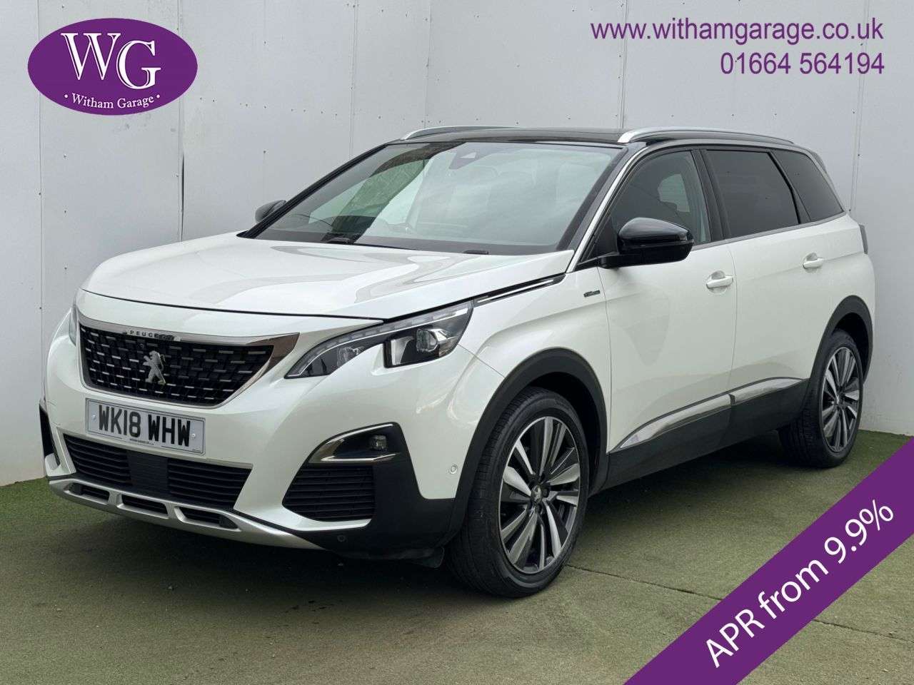 A 2018 PEUGEOT 5008 1.2 PureTech GT Line Premium SUV 5dr Petrol Manual Euro 6 (s/s) (130 ps) A 2018 PEUGEOT 5008 1.2 PureTech GT Line Premium SUV 5dr Petrol Manual Euro 6 (s/s) (130 ps)