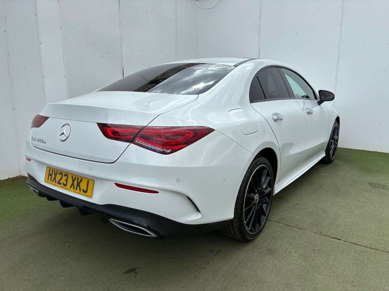 A 2023 MERCEDES-BENZ CLA 1.3 CLA250e 15.6kWh AMG Line Night Edition (Premium Plus) Coupe 4dr Petrol A 2023 MERCEDES-BENZ CLA 1.3 CLA250e 15.6kWh AMG Line Night Edition (Premium Plus) Coupe 4dr Petrol