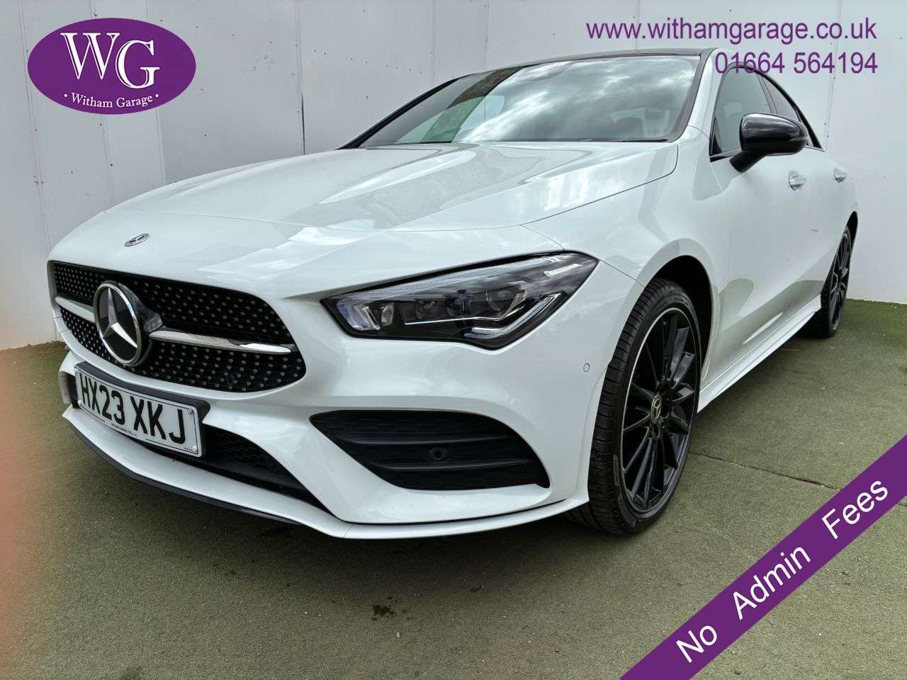 A 2023 MERCEDES-BENZ CLA 1.3 CLA250e 15.6kWh AMG Line Night Edition (Premium Plus) Coupe 4dr Petrol A 2023 MERCEDES-BENZ CLA 1.3 CLA250e 15.6kWh AMG Line Night Edition (Premium Plus) Coupe 4dr Petrol
