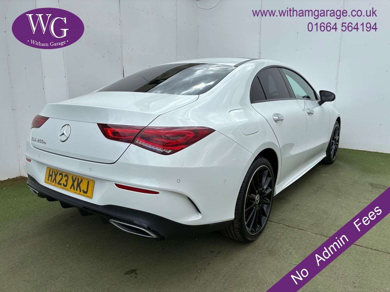 A 2023 MERCEDES-BENZ CLA 1.3 CLA250e 15.6kWh AMG Line Night Edition (Premium Plus) Coupe 4dr Petrol A 2023 MERCEDES-BENZ CLA 1.3 CLA250e 15.6kWh AMG Line Night Edition (Premium Plus) Coupe 4dr Petrol