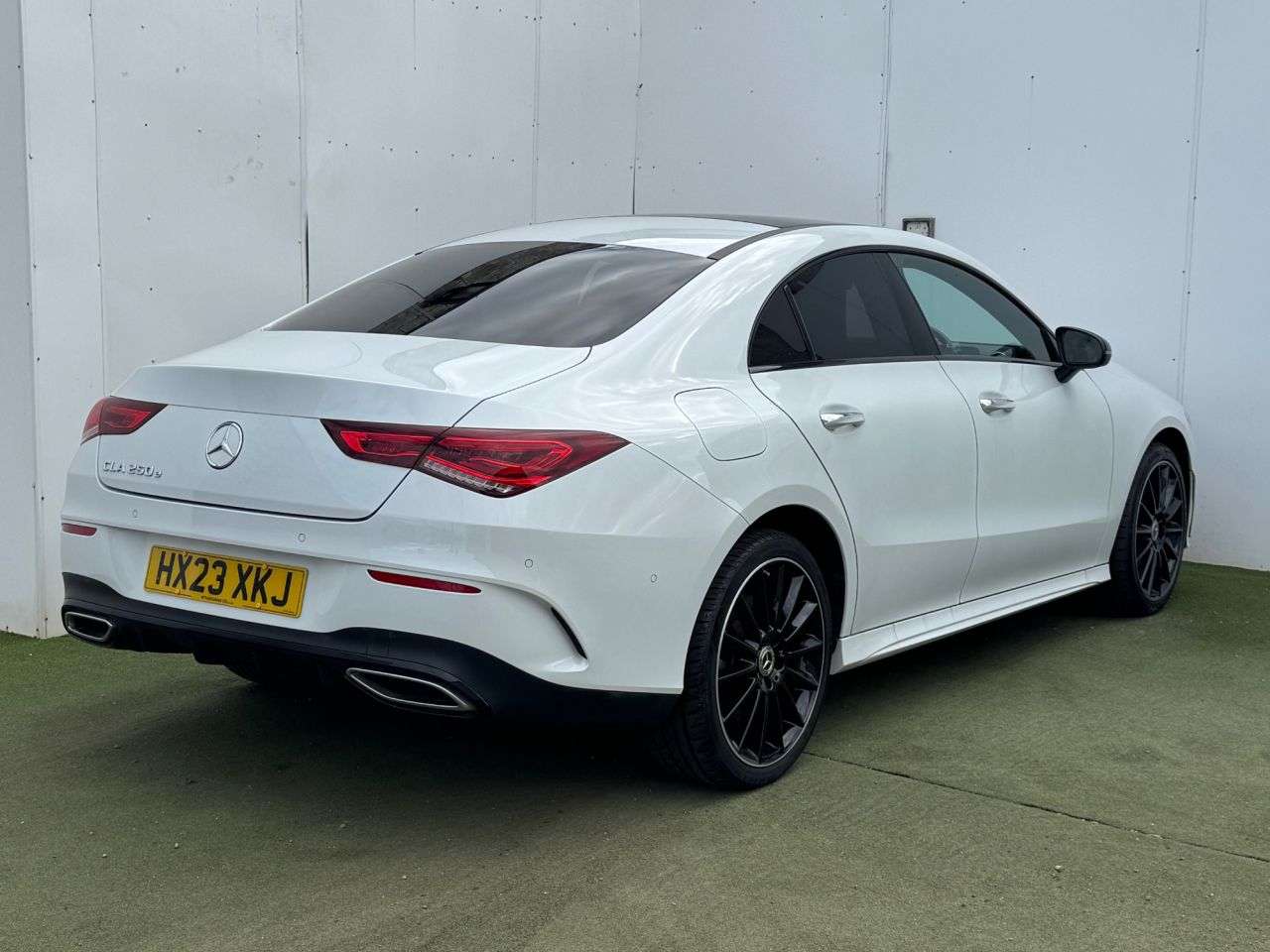 A 2023 MERCEDES-BENZ CLA 1.3 CLA250e 15.6kWh AMG Line Night Edition (Premium Plus) Coupe 4dr Petrol A 2023 MERCEDES-BENZ CLA 1.3 CLA250e 15.6kWh AMG Line Night Edition (Premium Plus) Coupe 4dr Petrol