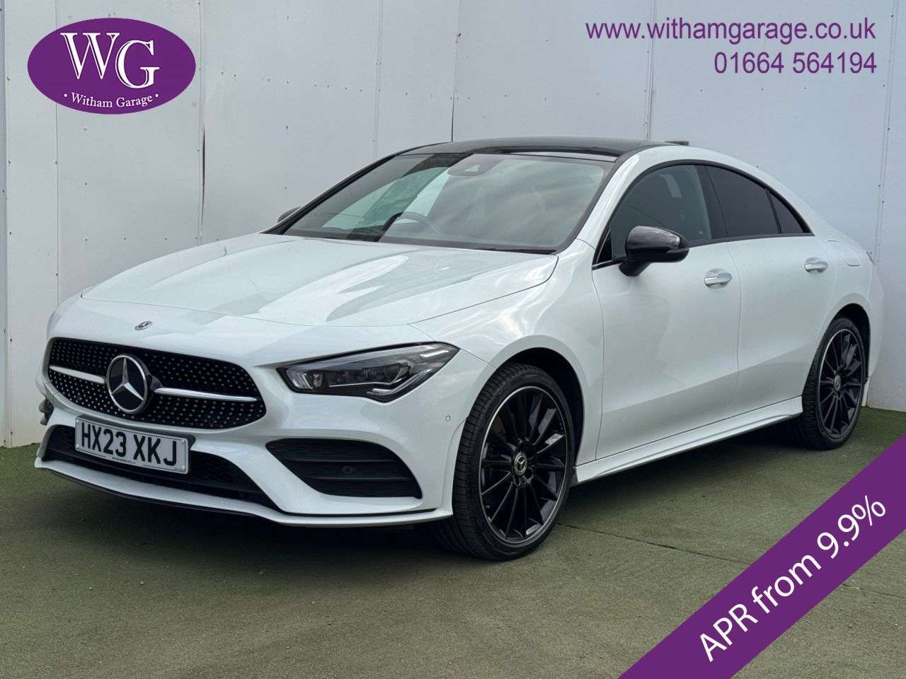 A 2023 MERCEDES-BENZ CLA 1.3 CLA250e 15.6kWh AMG Line Night Edition (Premium Plus) Coupe 4dr Petrol A 2023 MERCEDES-BENZ CLA 1.3 CLA250e 15.6kWh AMG Line Night Edition (Premium Plus) Coupe 4dr Petrol
