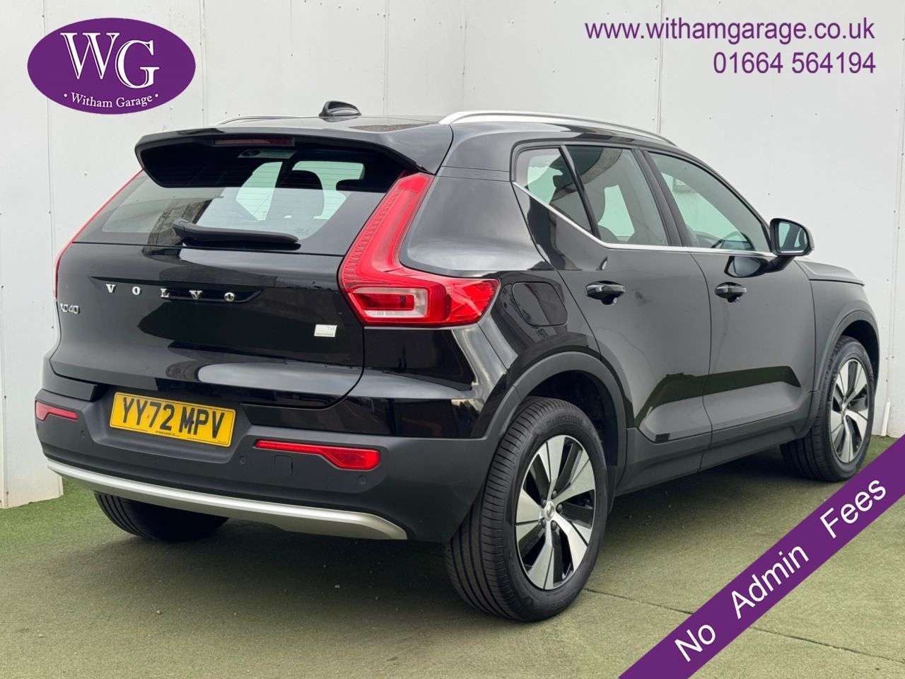 A 2022 VOLVO XC40 1.5h T4 Recharge 10.7kWh Core SUV 5dr Petrol Plug-in Hybrid Auto Euro 6 (s/ A 2022 VOLVO XC40 1.5h T4 Recharge 10.7kWh Core SUV 5dr Petrol Plug-in Hybrid Auto Euro 6 (s/