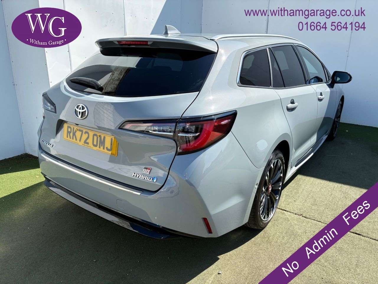 A 2023 TOYOTA COROLLA 1.8 VVT-h GR SPORT Touring Sports 5dr Petrol Hybrid CVT Euro 6 (s/s) (140 p A 2023 TOYOTA COROLLA 1.8 VVT-h GR SPORT Touring Sports 5dr Petrol Hybrid CVT Euro 6 (s/s) (140 p
