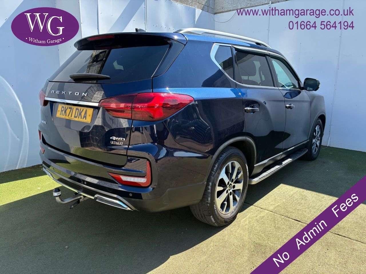 A 2021 SSANGYONG REXTON 2.2D Ultimate SUV 5dr Diesel T-Tronic 4WD Euro 6 (202 ps) A 2021 SSANGYONG REXTON 2.2D Ultimate SUV 5dr Diesel T-Tronic 4WD Euro 6 (202 ps)