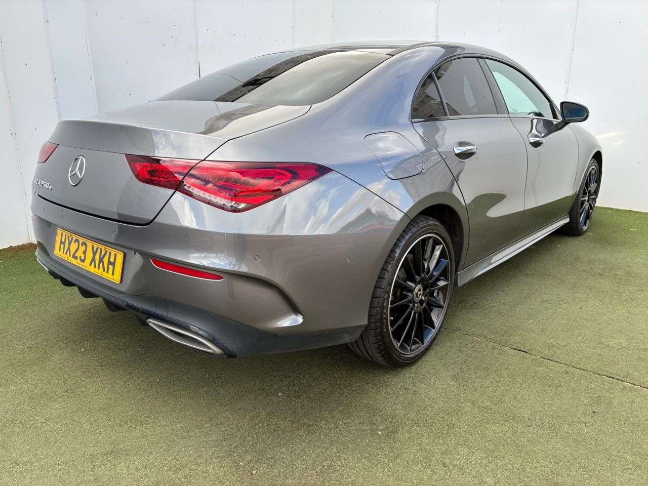 A 2023 MERCEDES-BENZ CLA 1.3 CLA250e 15.6kWh AMG Line Night Edition (Premium Plus) Coupe 4dr Petrol A 2023 MERCEDES-BENZ CLA 1.3 CLA250e 15.6kWh AMG Line Night Edition (Premium Plus) Coupe 4dr Petrol