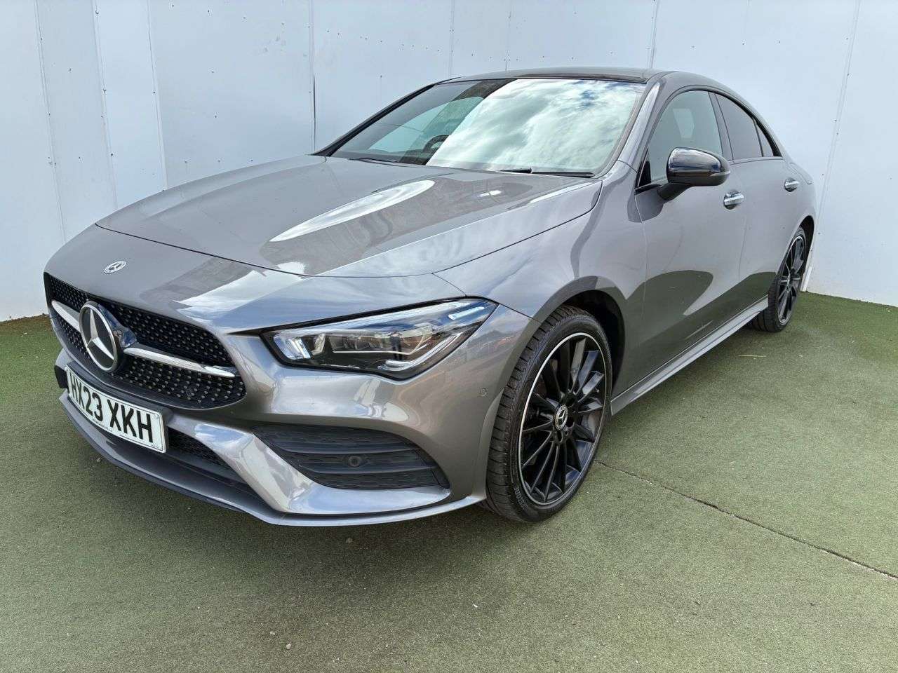 A 2023 MERCEDES-BENZ CLA 1.3 CLA250e 15.6kWh AMG Line Night Edition (Premium Plus) Coupe 4dr Petrol A 2023 MERCEDES-BENZ CLA 1.3 CLA250e 15.6kWh AMG Line Night Edition (Premium Plus) Coupe 4dr Petrol