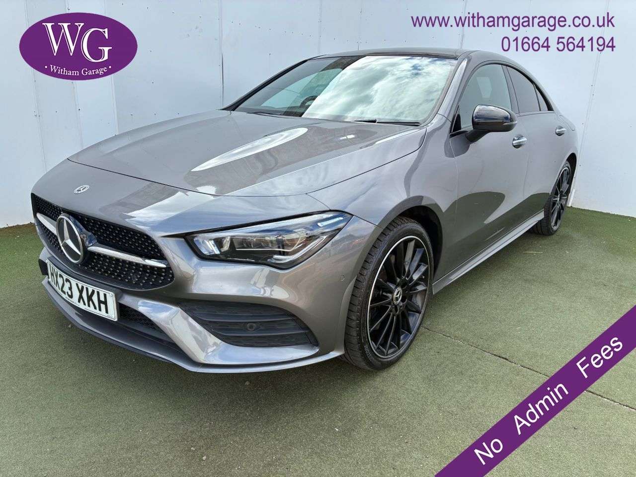 A 2023 MERCEDES-BENZ CLA 1.3 CLA250e 15.6kWh AMG Line Night Edition (Premium Plus) Coupe 4dr Petrol A 2023 MERCEDES-BENZ CLA 1.3 CLA250e 15.6kWh AMG Line Night Edition (Premium Plus) Coupe 4dr Petrol