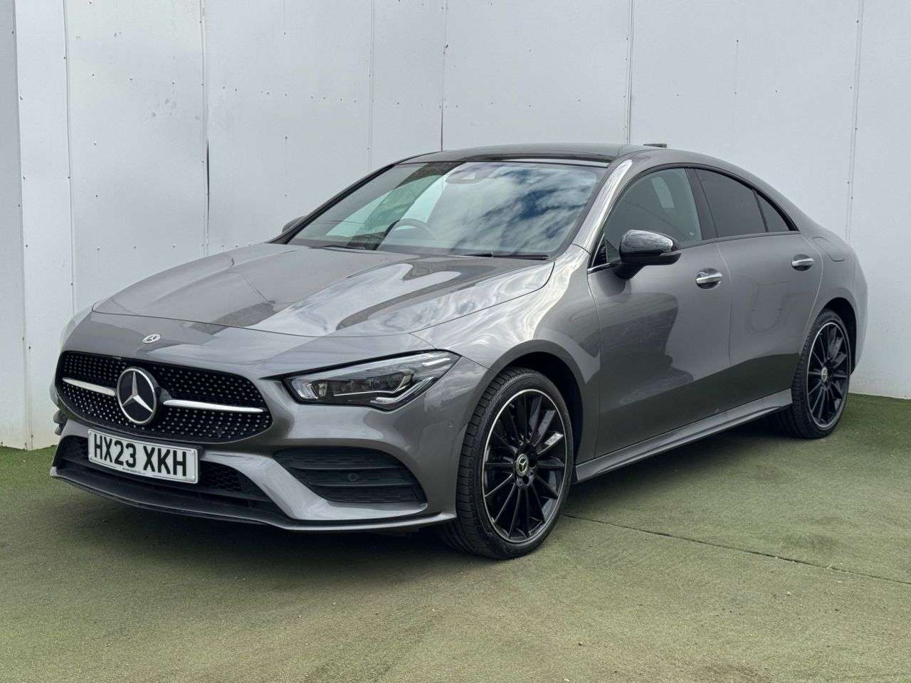 A 2023 MERCEDES-BENZ CLA 1.3 CLA250e 15.6kWh AMG Line Night Edition (Premium Plus) Coupe 4dr Petrol A 2023 MERCEDES-BENZ CLA 1.3 CLA250e 15.6kWh AMG Line Night Edition (Premium Plus) Coupe 4dr Petrol