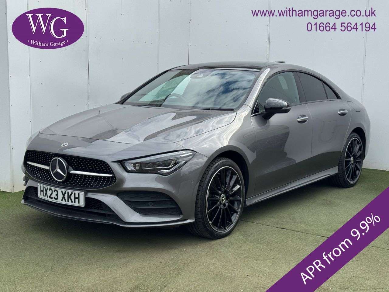 A 2023 MERCEDES-BENZ CLA 1.3 CLA250e 15.6kWh AMG Line Night Edition (Premium Plus) Coupe 4dr Petrol A 2023 MERCEDES-BENZ CLA 1.3 CLA250e 15.6kWh AMG Line Night Edition (Premium Plus) Coupe 4dr Petrol