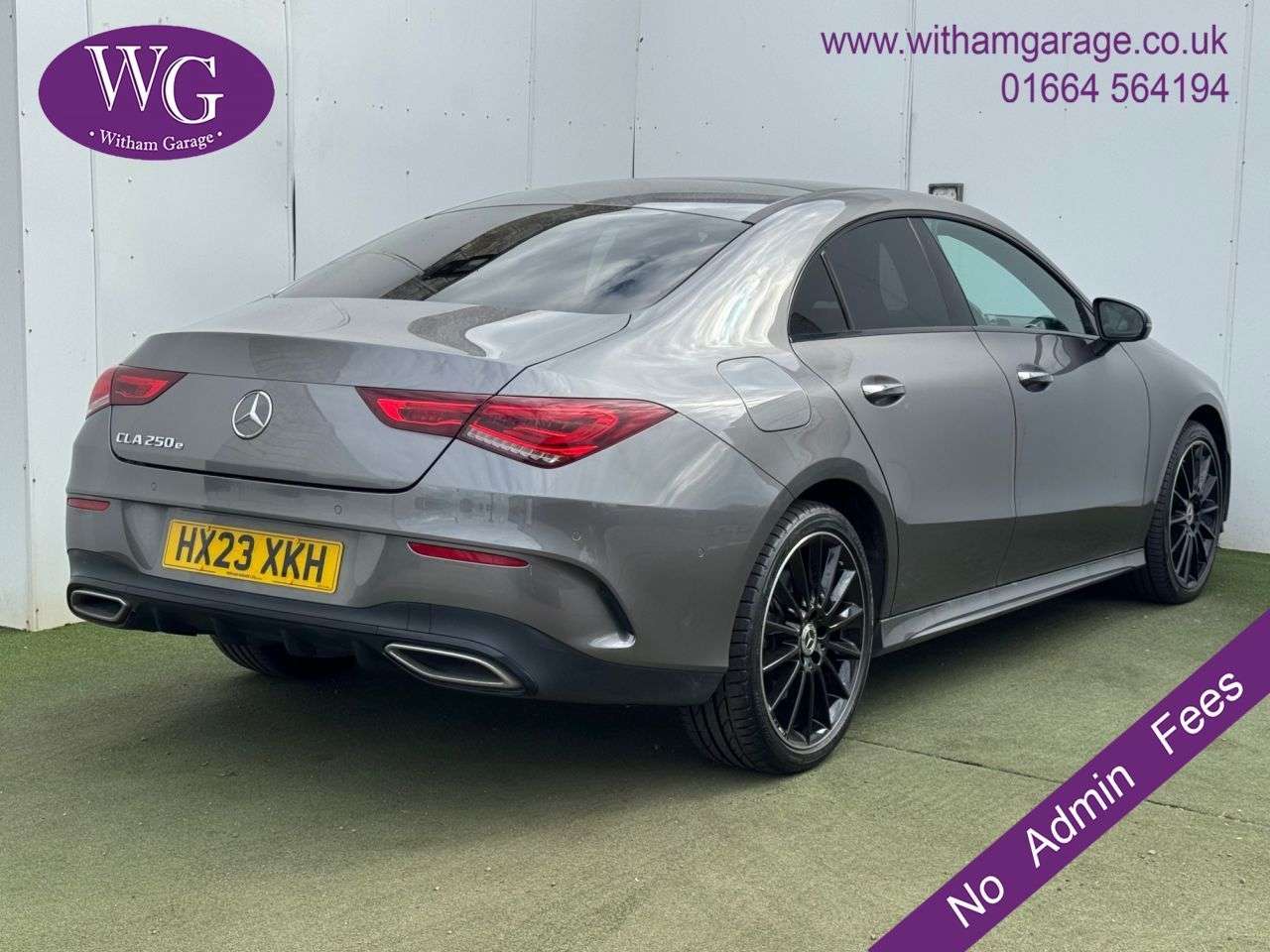 A 2023 MERCEDES-BENZ CLA 1.3 CLA250e 15.6kWh AMG Line Night Edition (Premium Plus) Coupe 4dr Petrol A 2023 MERCEDES-BENZ CLA 1.3 CLA250e 15.6kWh AMG Line Night Edition (Premium Plus) Coupe 4dr Petrol