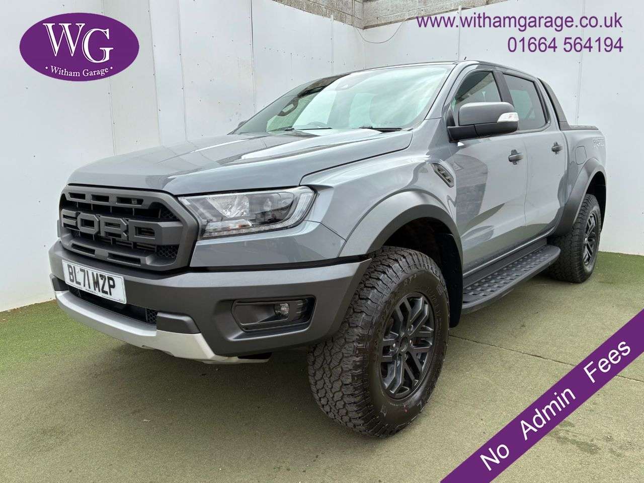A 2022 FORD RANGER 2.0 EcoBlue Raptor Pickup Double Cab 4dr Diesel Auto 4WD Euro 6 (s/s) (213 A 2022 FORD RANGER 2.0 EcoBlue Raptor Pickup Double Cab 4dr Diesel Auto 4WD Euro 6 (s/s) (213
