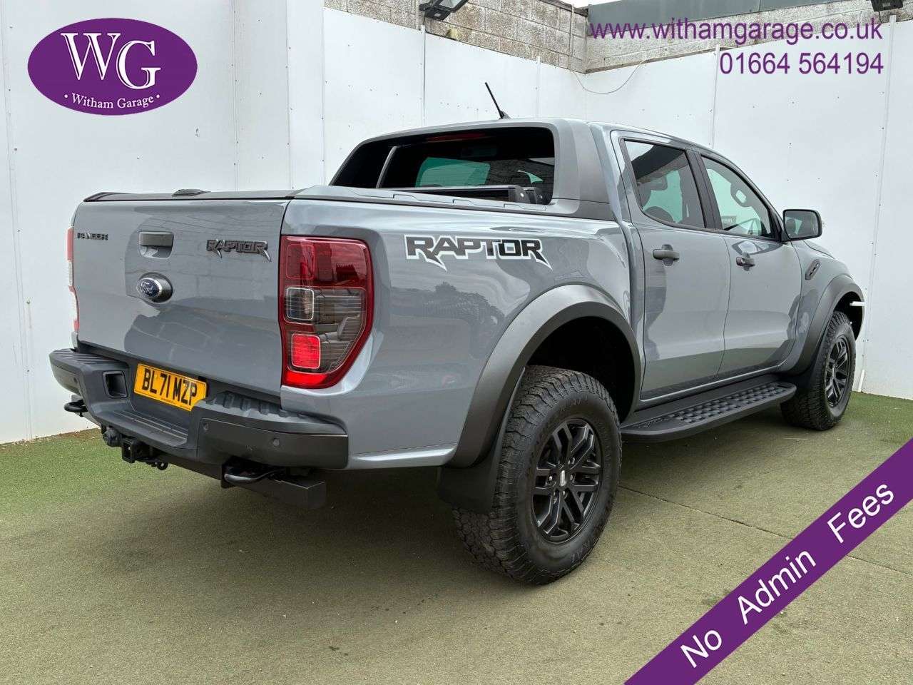 A 2022 FORD RANGER 2.0 EcoBlue Raptor Pickup Double Cab 4dr Diesel Auto 4WD Euro 6 (s/s) (213 A 2022 FORD RANGER 2.0 EcoBlue Raptor Pickup Double Cab 4dr Diesel Auto 4WD Euro 6 (s/s) (213