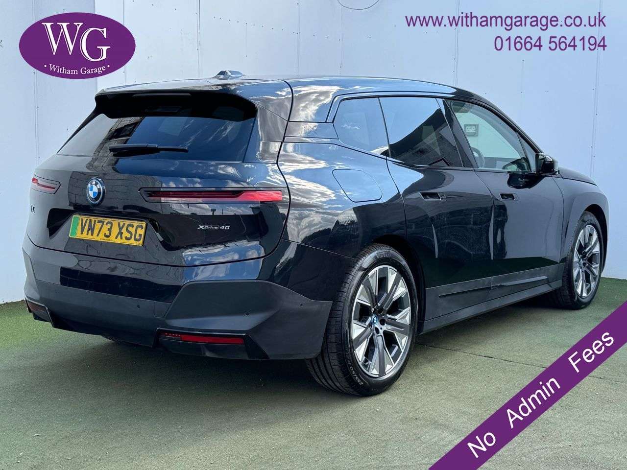 A 2024 BMW IX 40 76.6kWh Sport SUV 5dr Electric Auto xDrive (11kW Charger) (326 ps) A 2024 BMW IX 40 76.6kWh Sport SUV 5dr Electric Auto xDrive (11kW Charger) (326 ps)