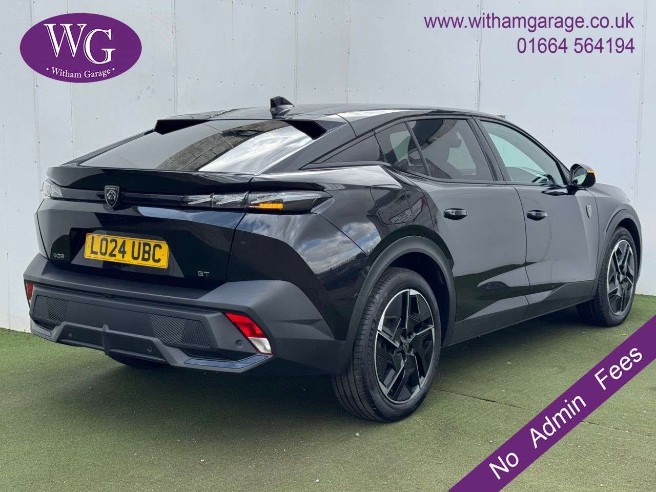 A 2024 PEUGEOT 408 1.2 PureTech GT Fastback 5dr Petrol EAT Euro 6 (s/s) (130 ps) A 2024 PEUGEOT 408 1.2 PureTech GT Fastback 5dr Petrol EAT Euro 6 (s/s) (130 ps)